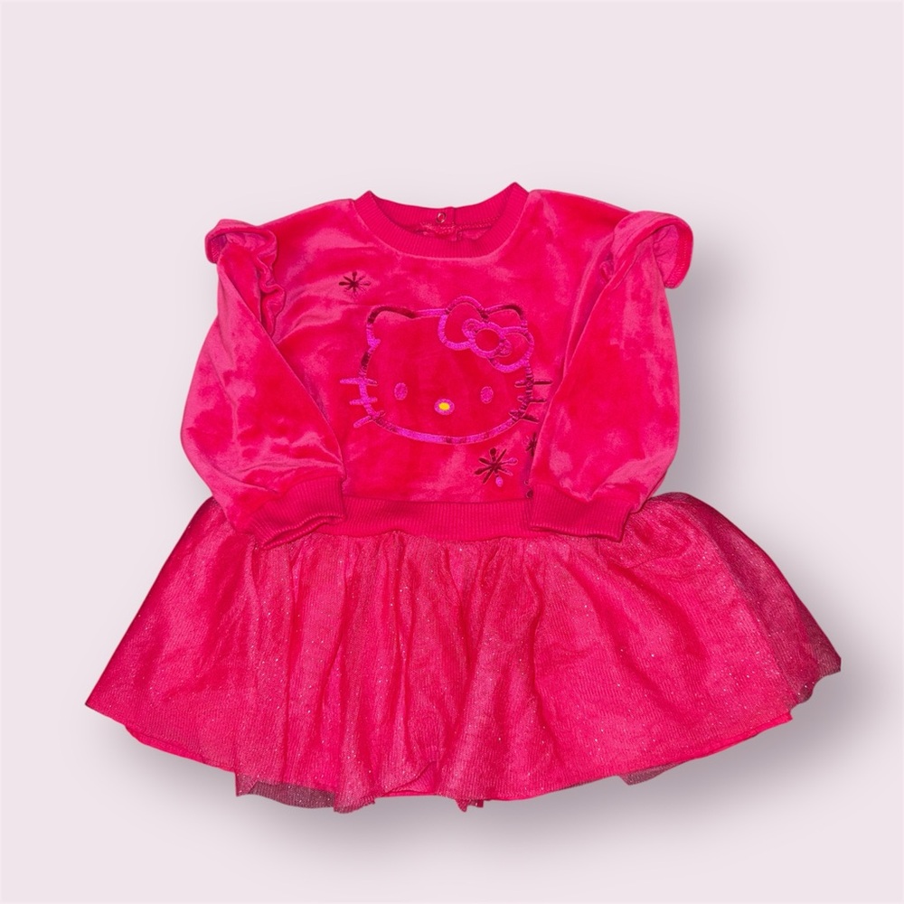Hello Kitty‎ Toddler Girl Dress – 18M Pink Sparkle Tulle